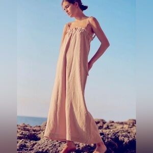 H&M Relaxed Maxi Dress | Pink | Size Small